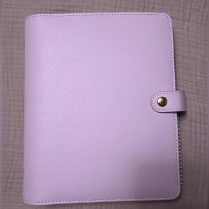 Kikki.K pink Leather Planner